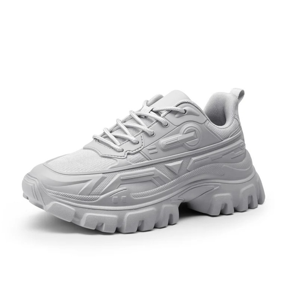 Gray Chunky Sneakers